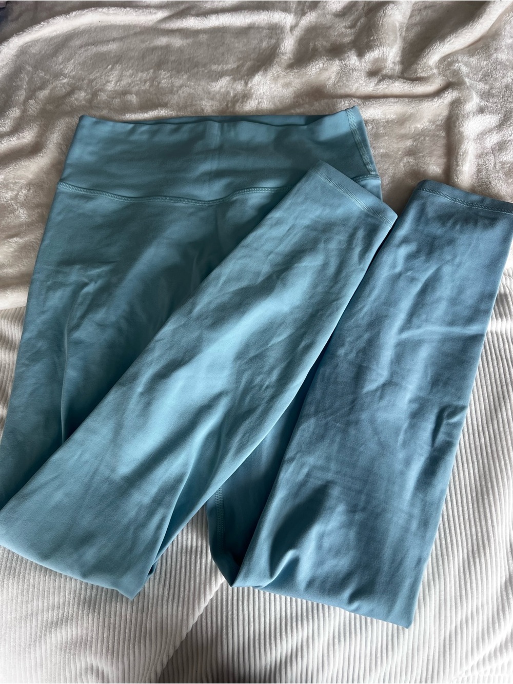 FORM High-Rise Blue Leggings and tank